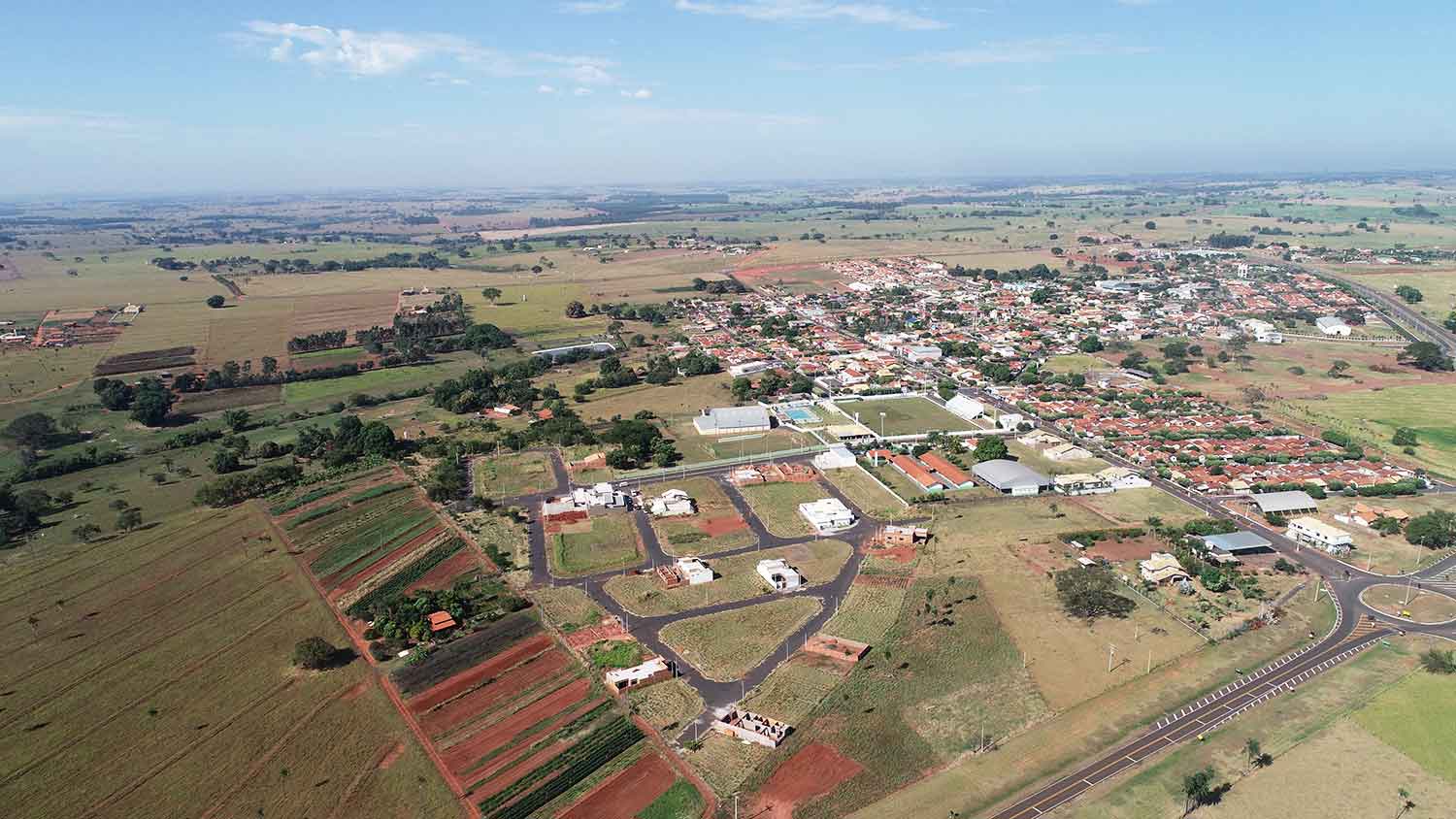 Foto Aérea do Loteamento